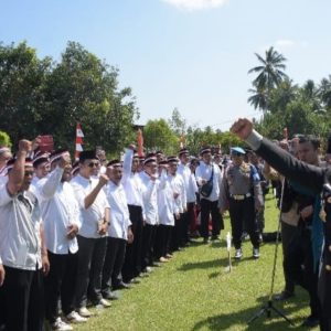 Puluhan Mantan Napiter Poso Ikut Upacara Kemerdekaan RI ke-79
