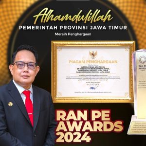 Pj. Gubernur Adhy Tegaskan Pemprov Jatim Sangat Serius Tangani Pencegahan Terorisme