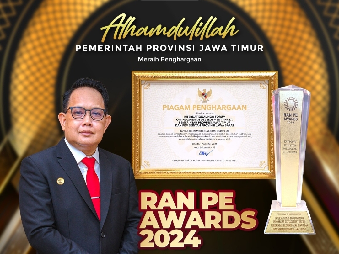 Pj. Gubernur Adhy Tegaskan Pemprov Jatim Sangat Serius Tangani Pencegahan Terorisme
