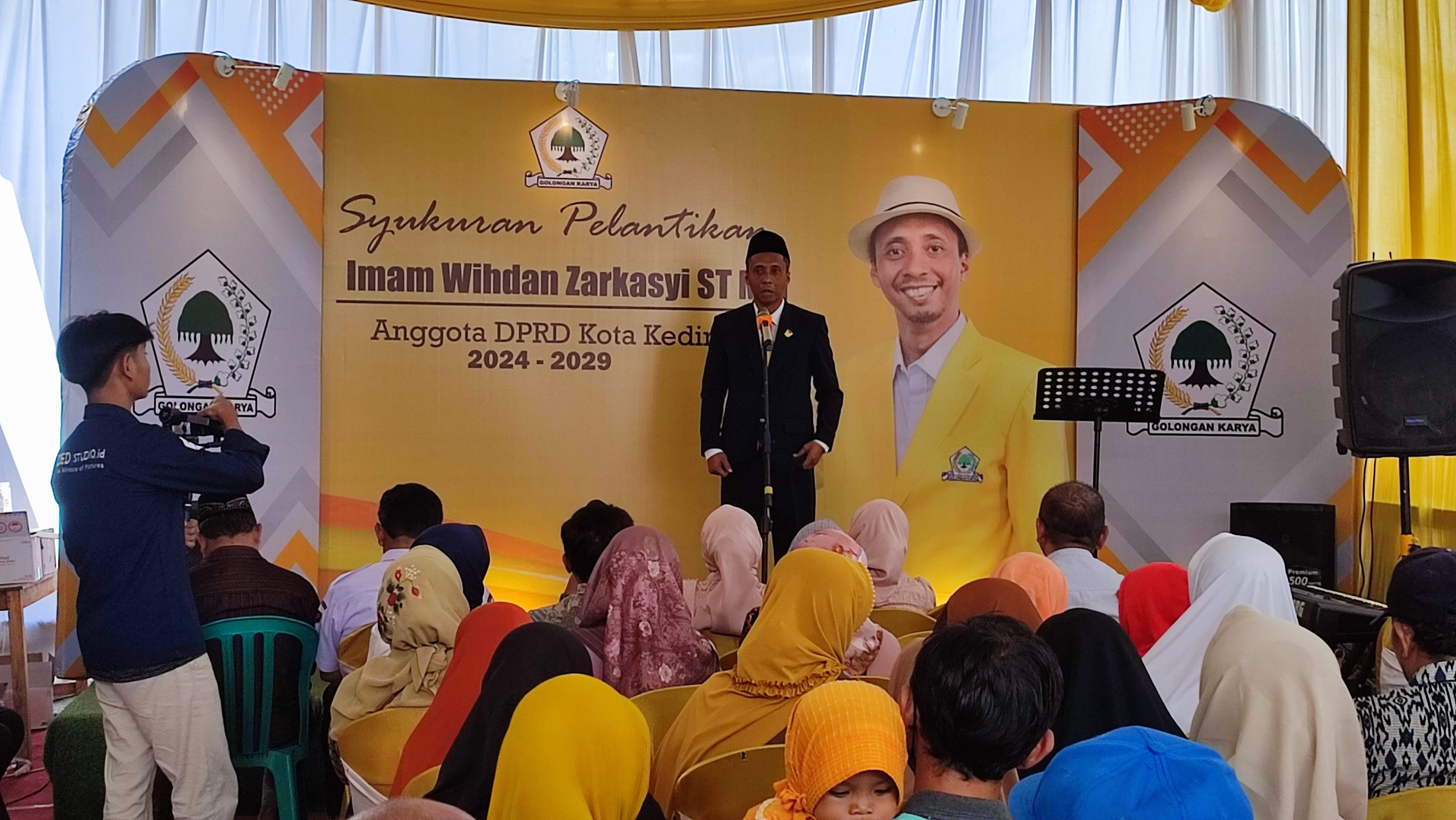 Resmi Dilantik, Anggota DPRD Kota Kediri Imam Zakarsyi Berkomitmen Tingkatkan Pelayanan Masyarakat
