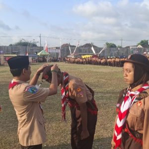 Jambore Ranting Yosowilangun Diikuti 1800 Pramuka Penggalang