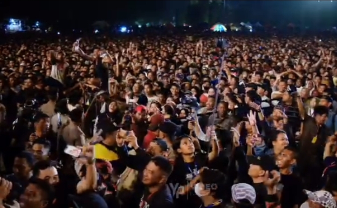 Empat Konser Musik Deklarasi Cagub dan Cawagub Sulteng Berkah Bagi UKM
