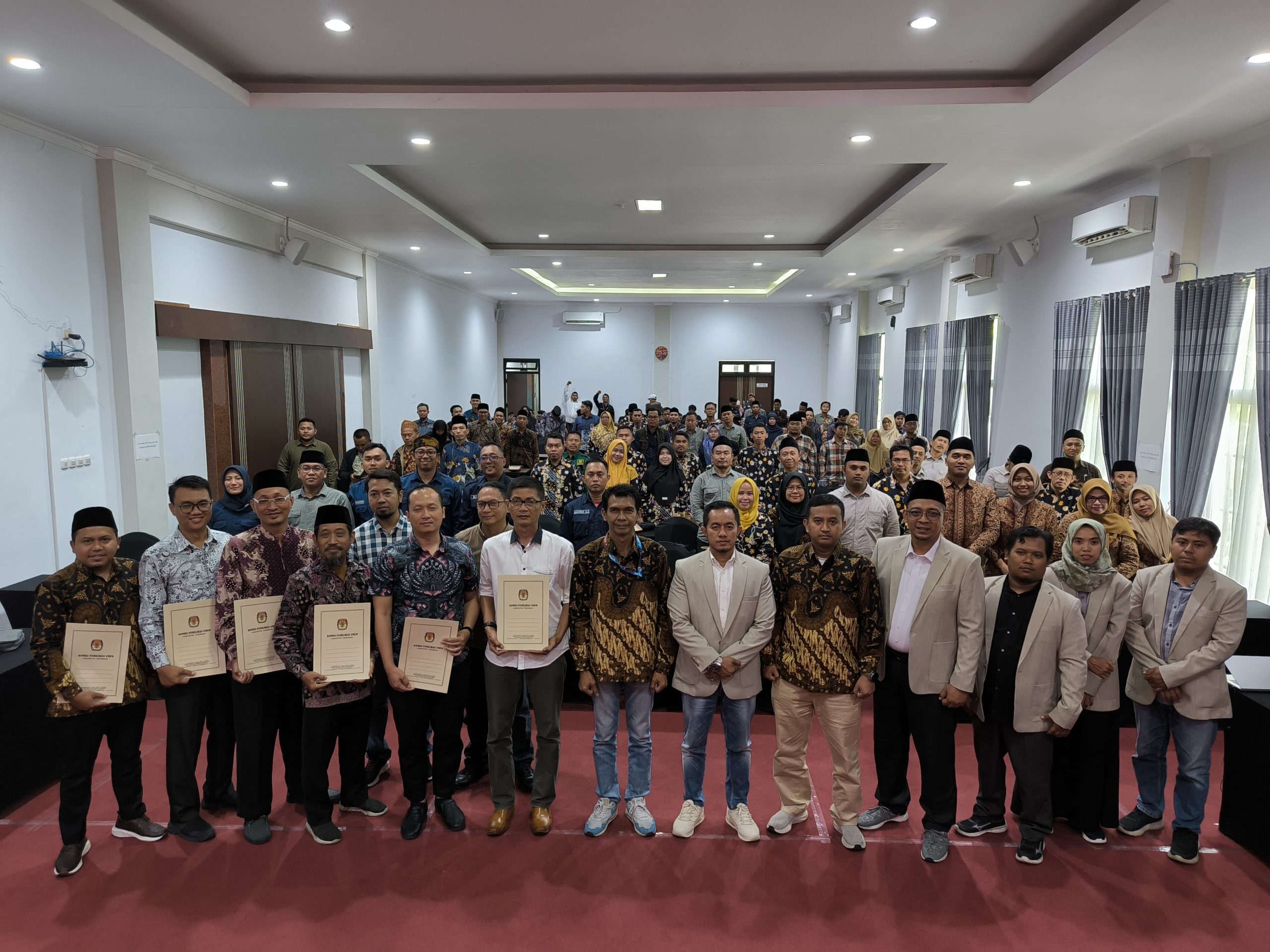KPU Kab.Pasuruan Gelar Rapat Pleno Penetapan DPS