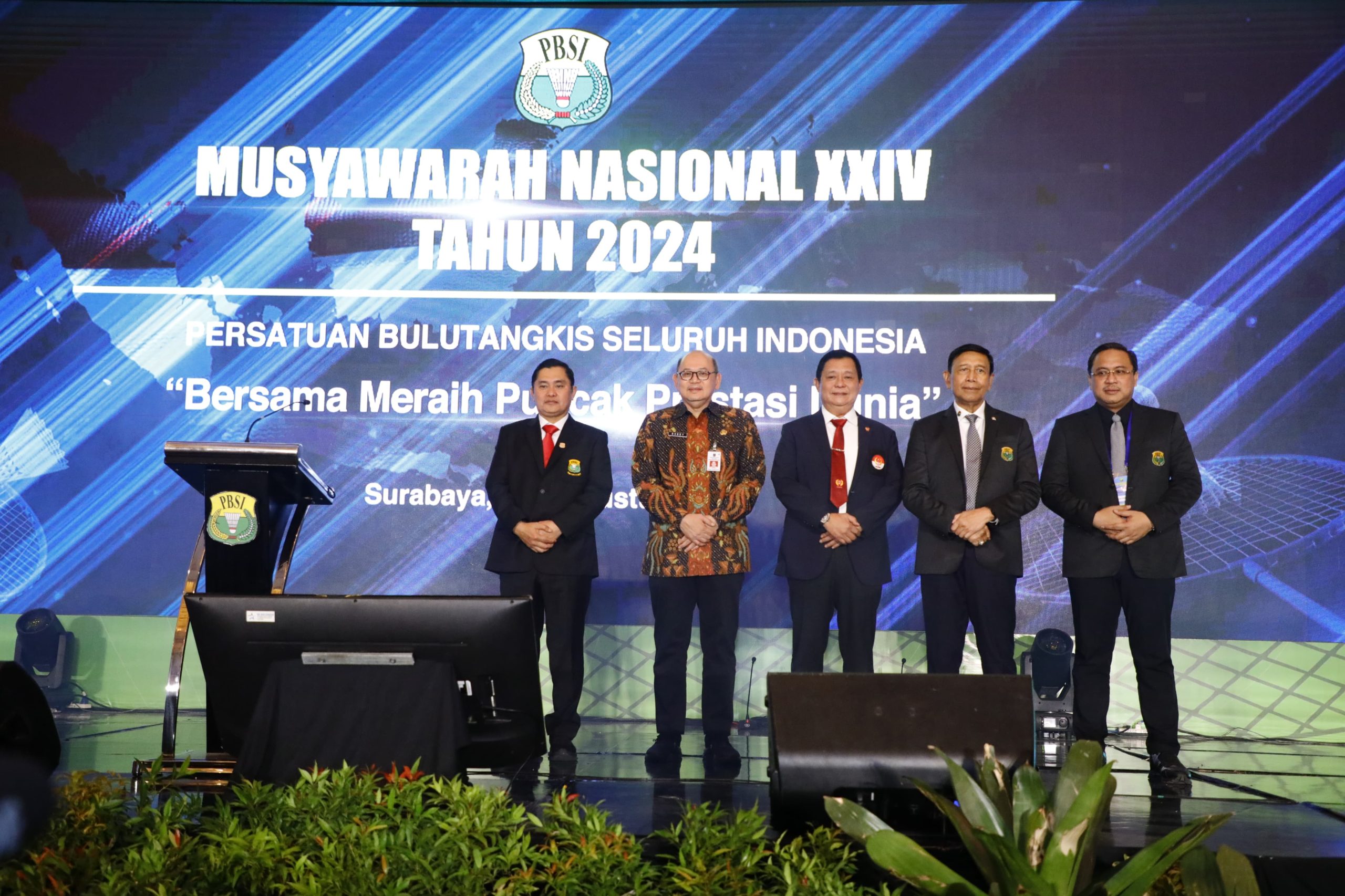 Munas PBSI Di Surabaya, Sekdaprov Jatim : PBSI Harap Lahirkan Prestasi di Kancah Dunia