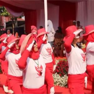 Disdikbud Kota Mojokerto Gelar Gerak Jalan Antar Pelajar Meriahkan HUT RI-79 Disdikbud Kota Mojokerto Gelar Gerak Jalan Antar Pelajar Meriahkan HUT RI-79