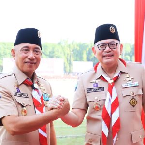 Pj. Sekdaprov Jatim Harapkan Pramuka Garda Terdepan Berjiwa Pancasila Jaga NKRI