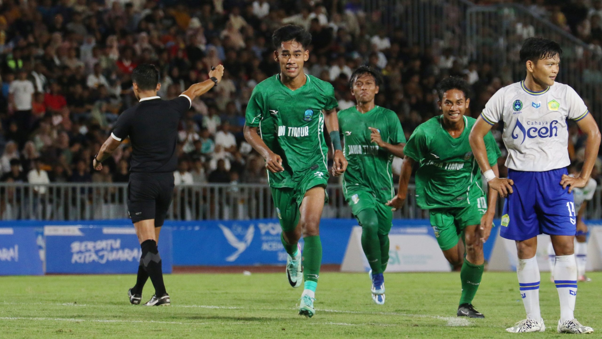Bungkam Aceh 3-2, Sepak Bola Jatim Lolos Final PON XXI 2024