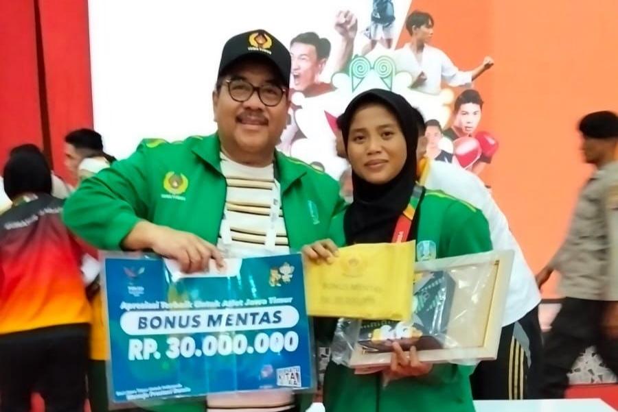 Gulat Jatim Raih Emas Perdana, Masih Ada 9 Atlet Bertanding