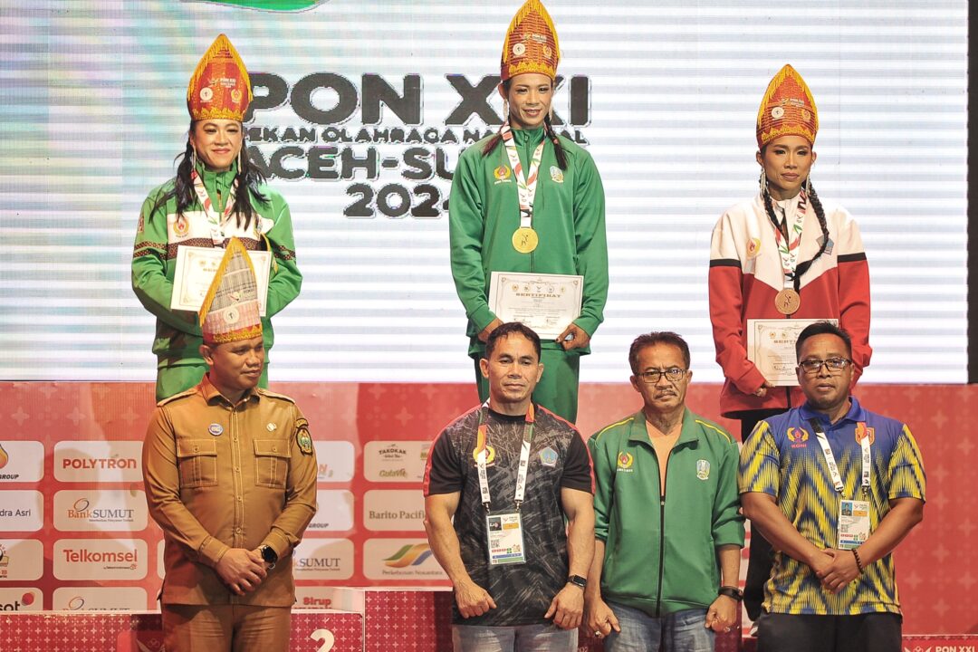 Eksibisi Binaraga PON 2024, Jatim Rajai Binaraga Putri