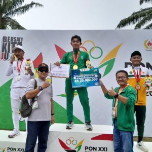 Tim Balap Sepeda Jatim Perkasa, Borong Emas ITT PON 2024