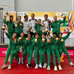 Sepak Takraw Putri Jatim Masih Tangguh, Raih Emas PON XXI 2024