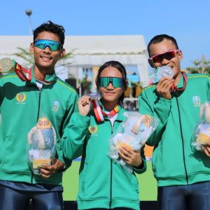 Sudah Kantongi 2 Emas PON 2024, Atlet Sepatu Roda Jatim Kejar Target