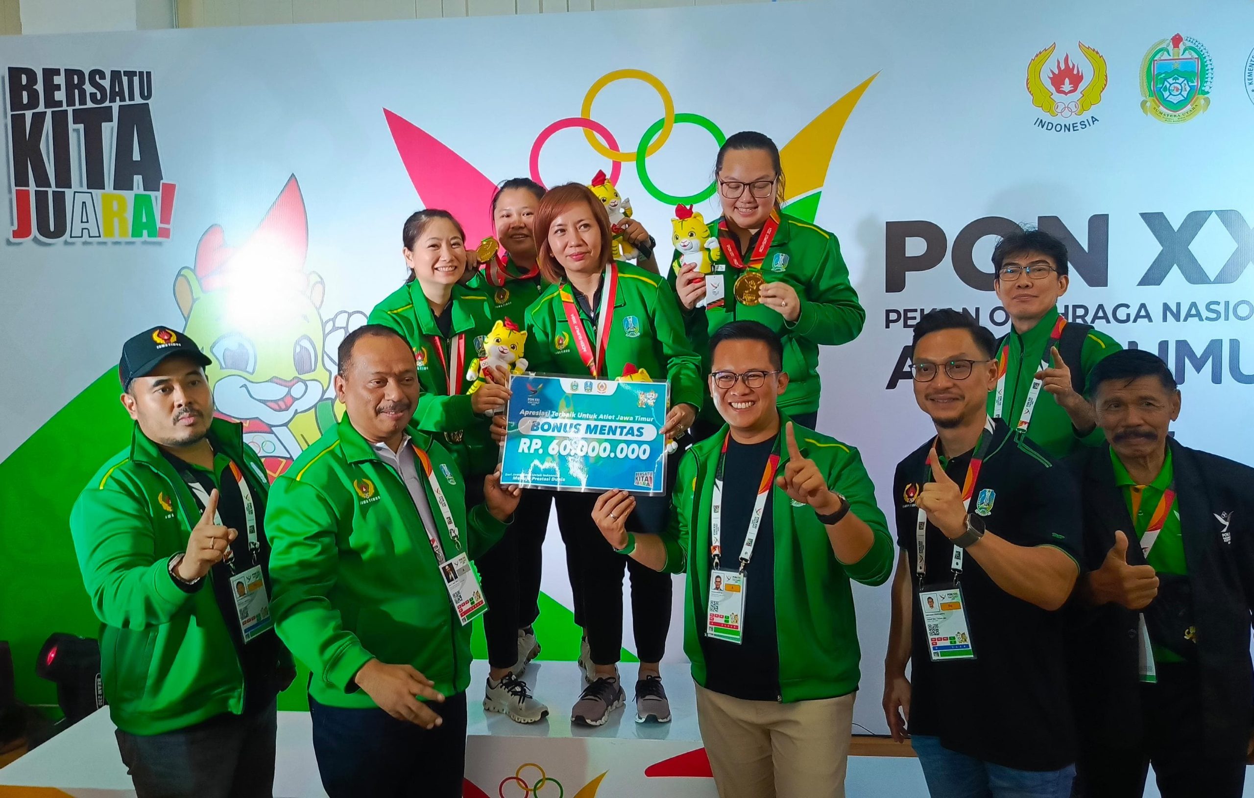 Taklukkan Jabar, Boling Jatim Tim-4 Putri Raih Emas