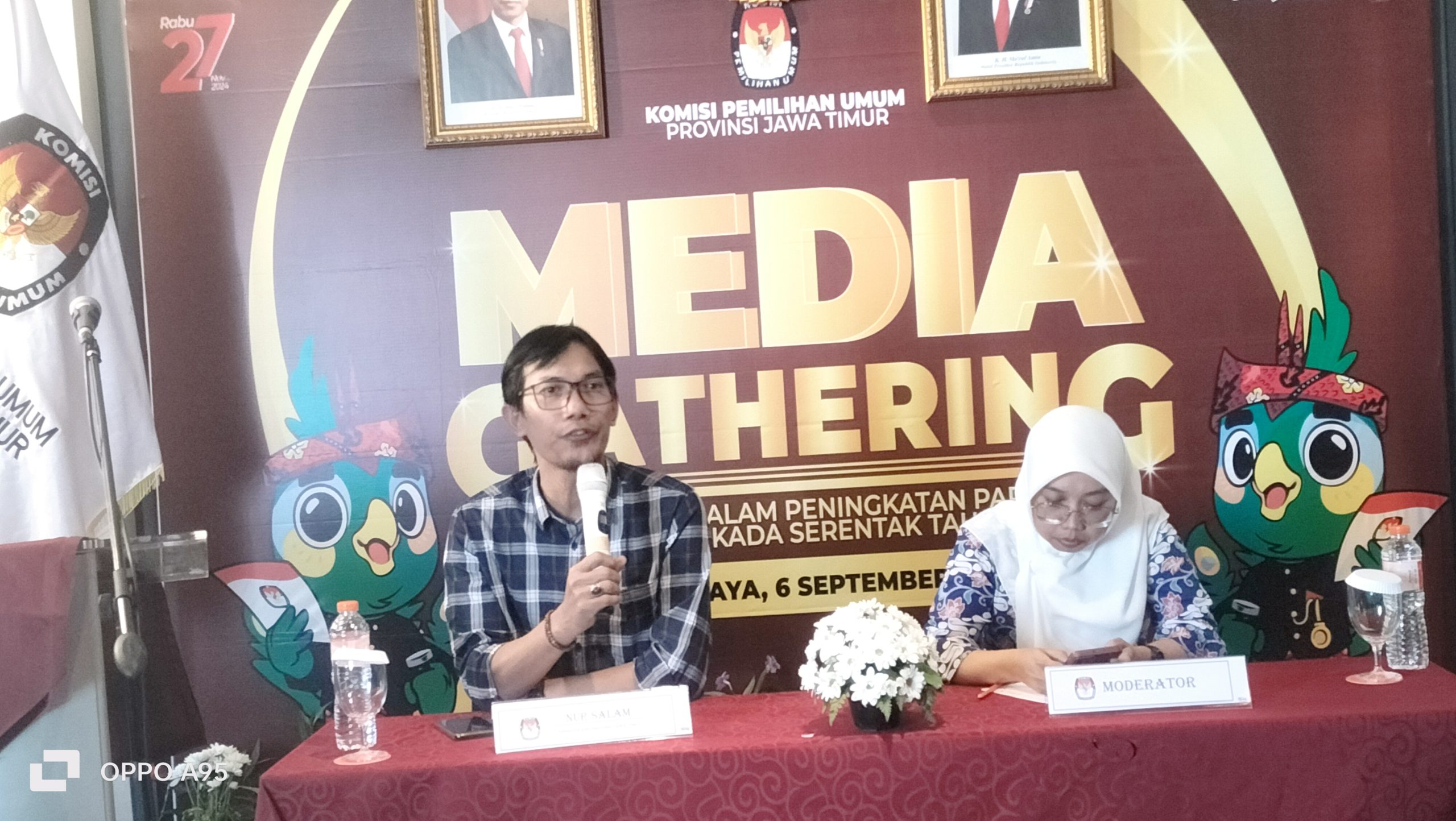 KPU Jatim Target Tingkat Partisipasi Masyarakat di Pilkada Serentak Capai 83 Persen Lebih