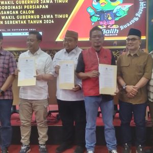 Senin Besok Undian Nomor Urut, KPU Tetapkan Pilgub Jatim Diikuti Tiga Paslon Senin Besok Undian Nomor Urut, KPU Tetapkan Pilgub Jatim Diikuti Tiga Paslon