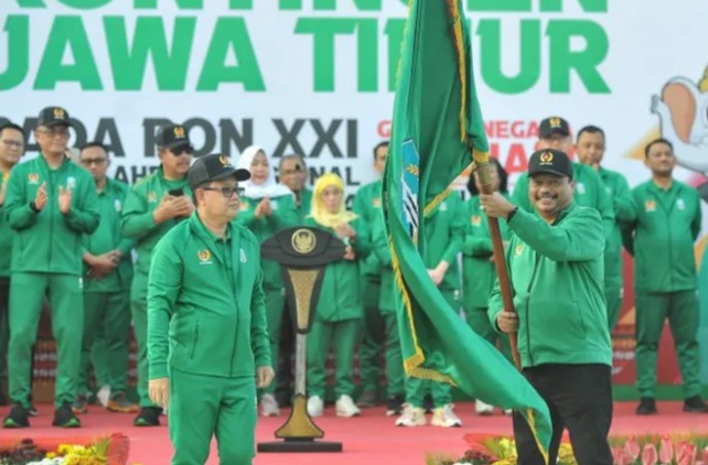 Pj. Gubernur Adhy Optimistis Kontingen Jatim Juara Umum PON XXI