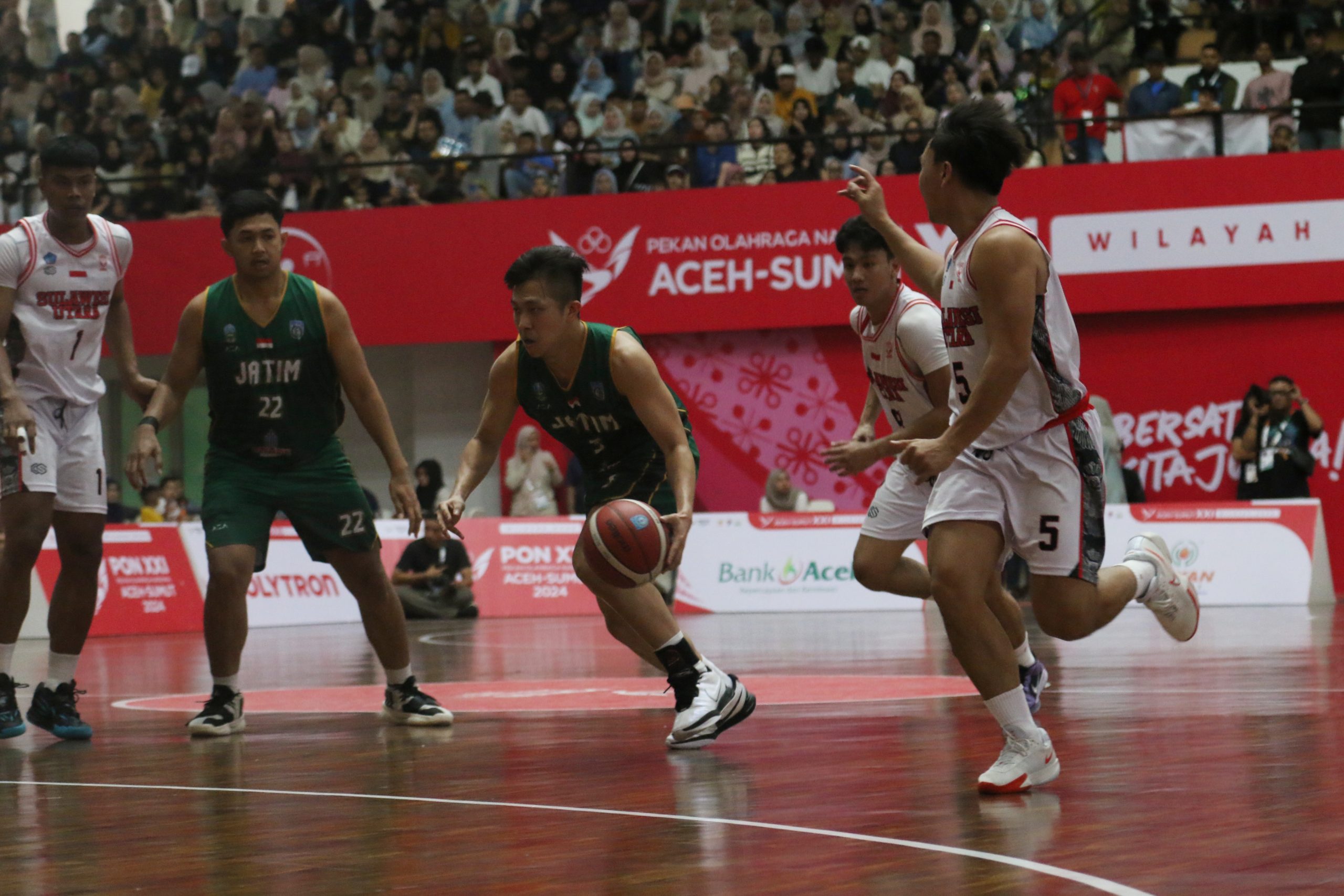Basket Putra Jatim Ikuti Jejak Tim Putri ke Final PON 2024