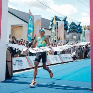 Noval, Atlet Triathlon Jatim Beri Kejutan Emas PON 2024