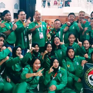 Kontingen Muaythai Jatim Juara Umum PON XXI 2024 Aceh-Sumut