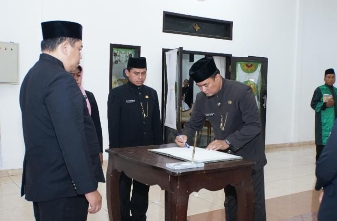 Benny Adrian Dilantik Pj Sekda Magetan