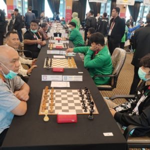 Catur Cepat Beregu Putra Sumbang Emas, Beregu Putri Perunggu