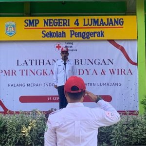 500 Peserta PMR Wira dan Madya Ikuti Latgab Di Lumajang