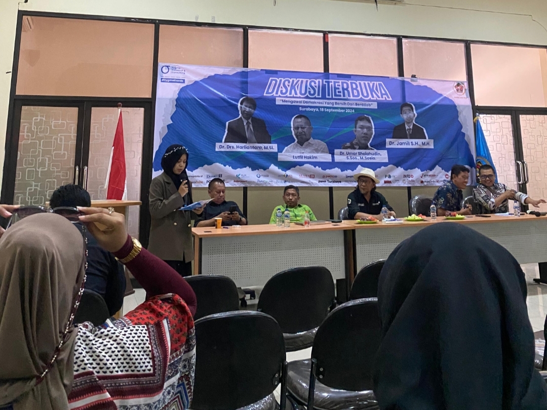 Diskusi “Mengawal Demokrasi yang Bersih dan Beradab” Hadirkan Politisi dan Akademisi