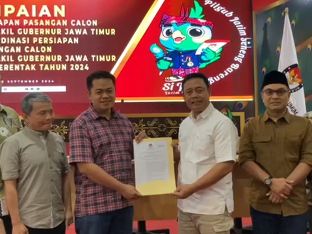 Satu-Satunya Ketua yang Hadir Dalam Penetapan Paslon, Boedi Prijo : Gaspol & Siapkan Strategi Khusus