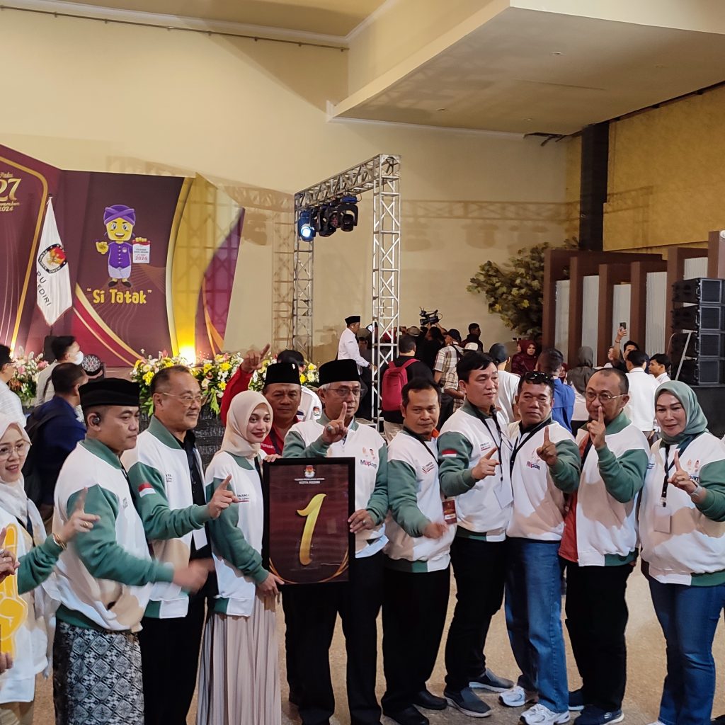 Pilkada Kota Kediri: Pasangan Vinanda Prameswati – Gus Qowim Raih Nomor Urut 1, Simbol Kekuatan dan Persatuan