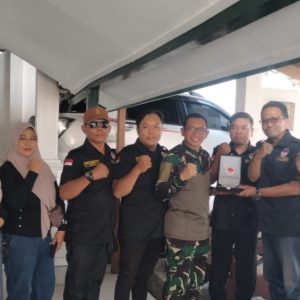 Jaga Kondusifitas Pilkada Damai, Ormas GPN 08 Bersilaturrahmi ke Dandim 0825 Banyuwangi