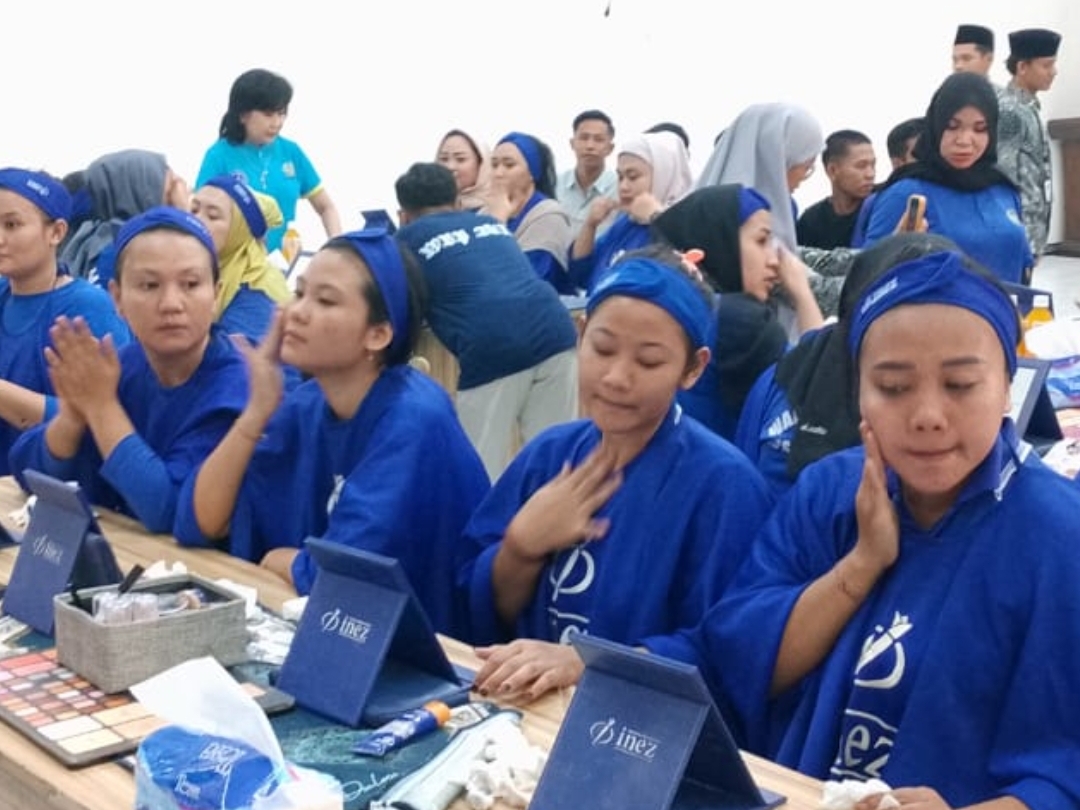 Lapas Banyuwangi Gelar Pelatihan Tata Rias Wajah Untuk Warga Binaan Perempuan