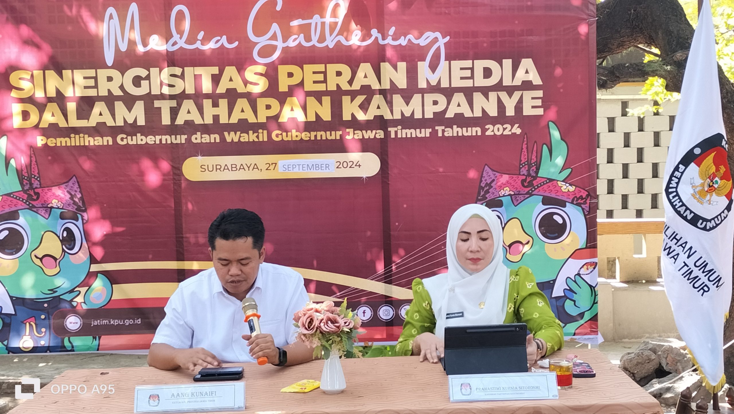 Pilgub Jatim, Tiap Paslon Dapat Jatah Dua Kali Rapat Umum