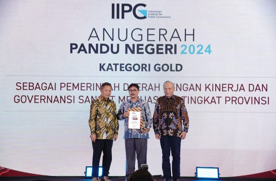 Layanan Publik Berbasis Digitalisasi Antar Jatim Raih APN 2024 Kategori Gold