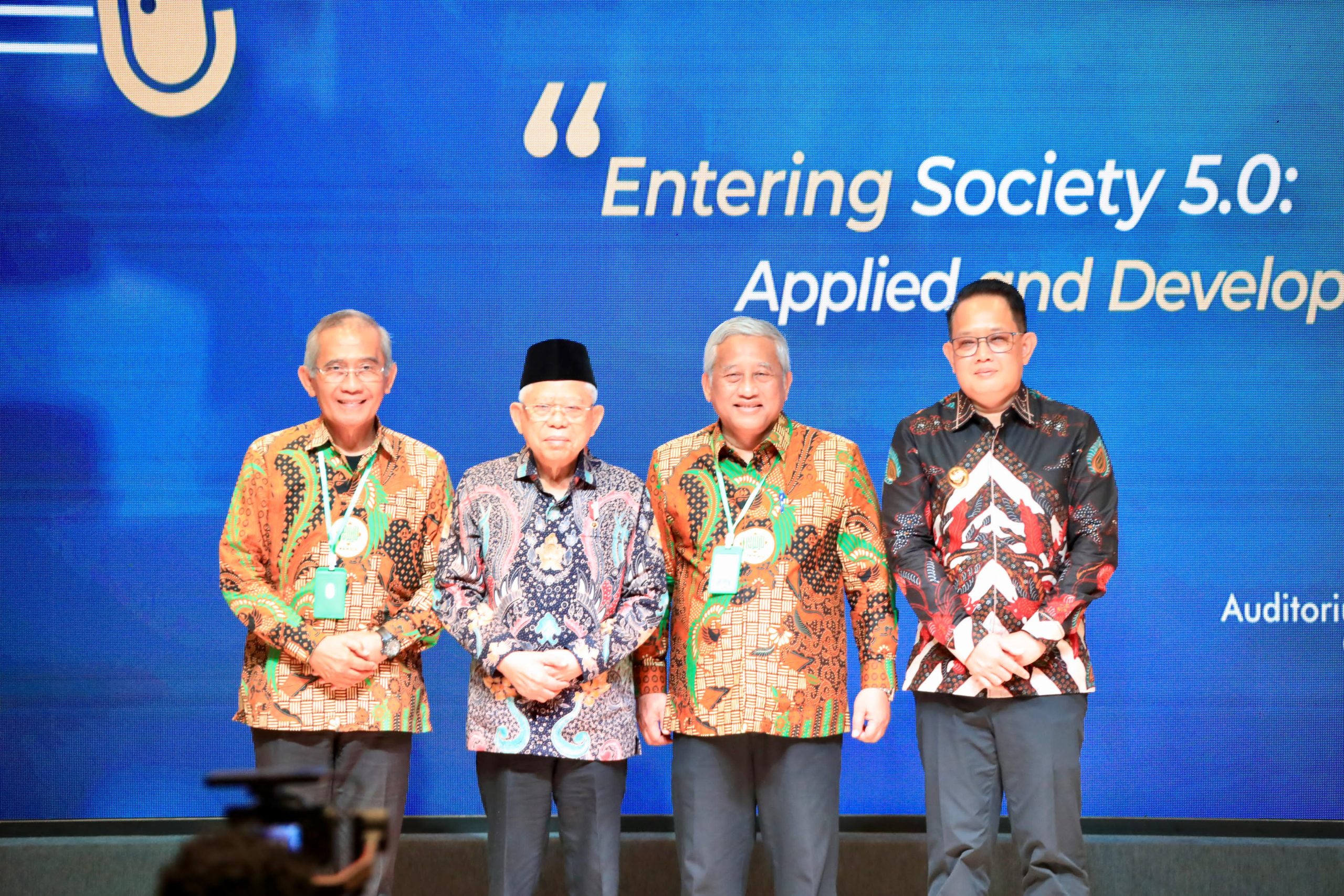Wapres Ma’ruf Amin Sambut Kegiatan iConASET 2024 di UNUSA