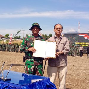 TMMD Ke-122, Fokus Percepatan Pembangunan di Desa Pagung Kabupaten Kediri 