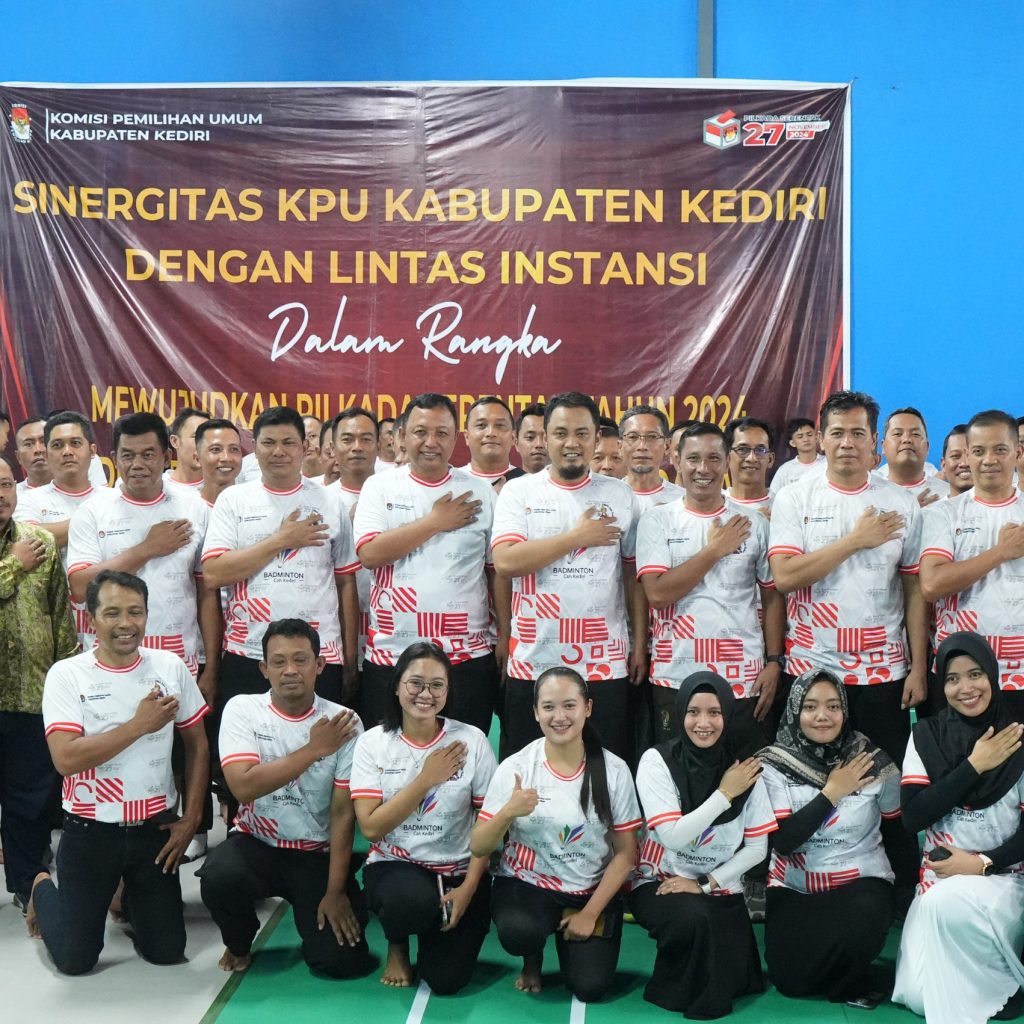 Kolaborasi Lintas Instansi untuk Pilkada Damai, Pemkab Kediri Apresiasi Langkah KPU