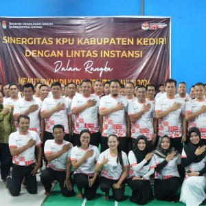 Kolaborasi Lintas Instansi untuk Pilkada Damai, Pemkab Kediri Apresiasi Langkah KPU