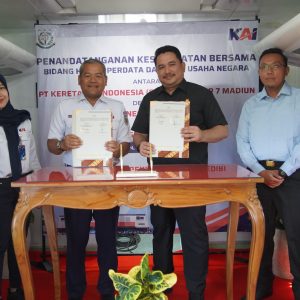 KAI Daop 7 Perkuat Pengamanan Aset melalui Kerja Sama dengan Kejaksaan Negeri