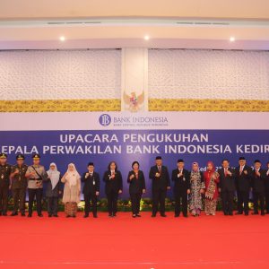 Pengukuhan Kepala BI Kediri, Dorong Sinergi Ekonomi dan Pengendalian Inflasi