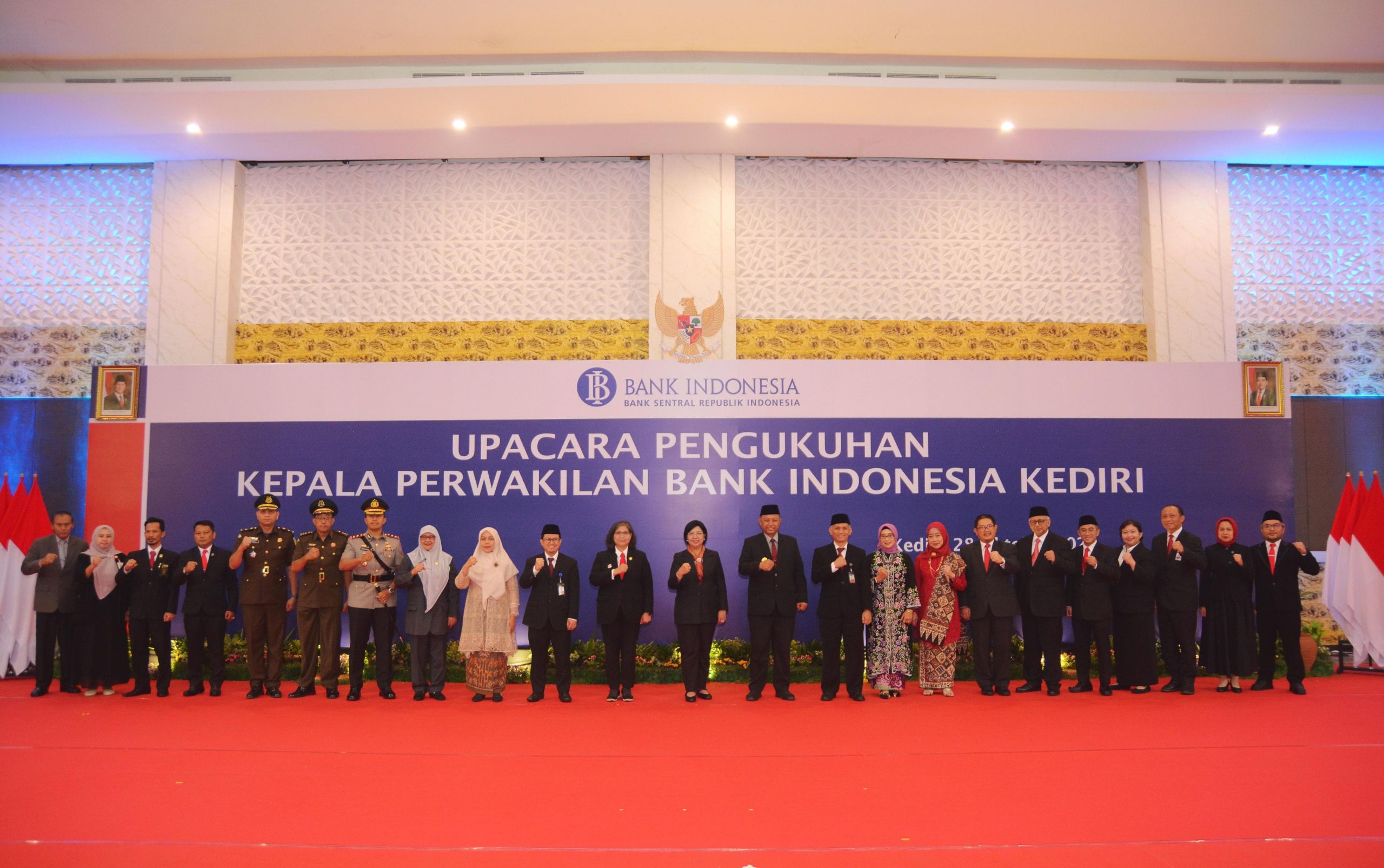Pengukuhan Kepala BI Kediri, Dorong Sinergi Ekonomi dan Pengendalian Inflasi