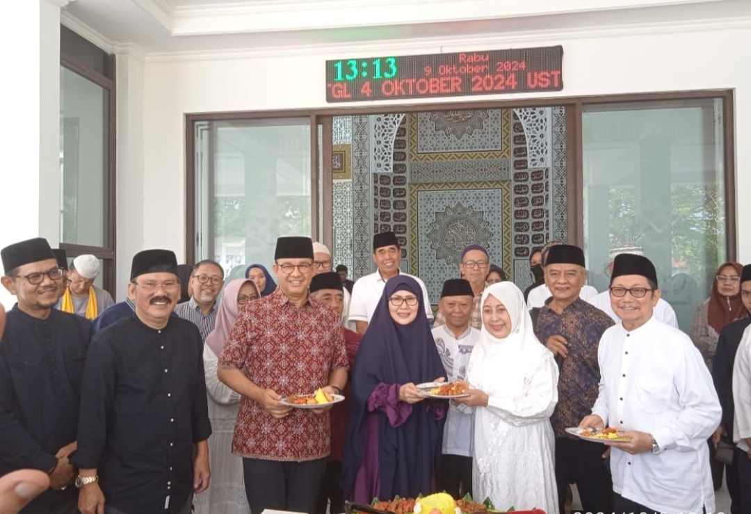 Anies Baswedan Hadiri Syukuran 2 Tahun Masjid At Tabayyun