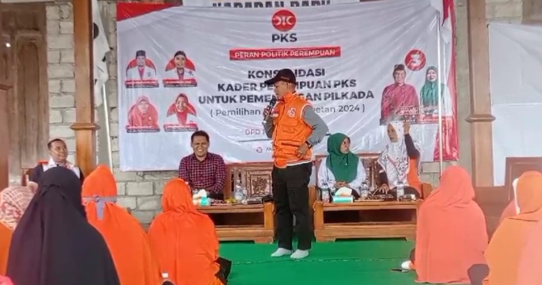 Emak-Emak PKS, Siap Menangkan Paslon 03 Di Pilkada Magetan
