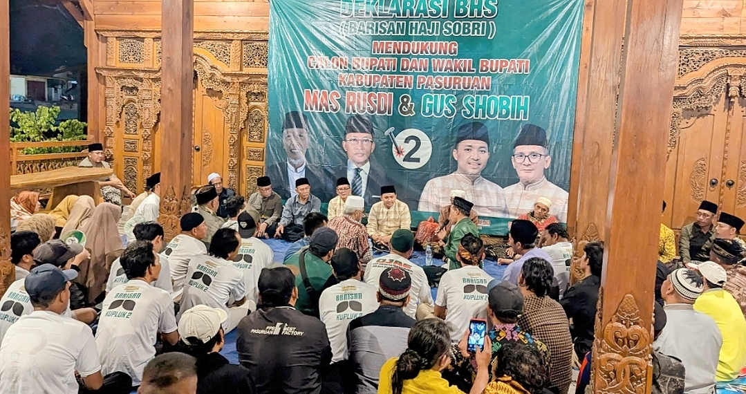 Relawan Barisan Haji Sobri Lintas Profesi, Deklarasi Dukung Rubih