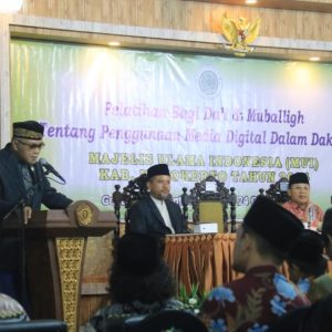 MUI Kab. Mojokerto Gelar Pelatihan Da’i Strategi Dakwah Digital MUI Kab. Mojokerto Gelar Pelatihan Da’i Strategi Dakwah Digital