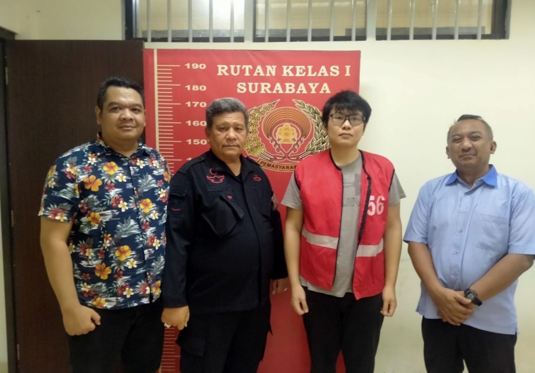 Rutan Surabaya Terima Jaksa Eksekusi RT, Kakanwil: Diproses Sesuai SOP