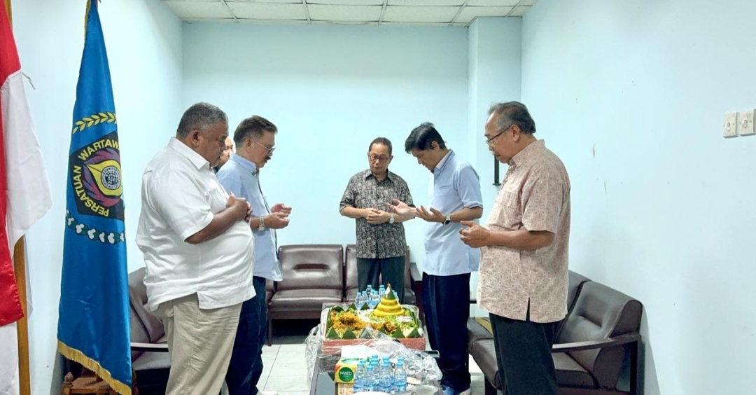 Pengurus PWI Berkantor Sementara di Lantai 4 Daerah Segitiga Emas