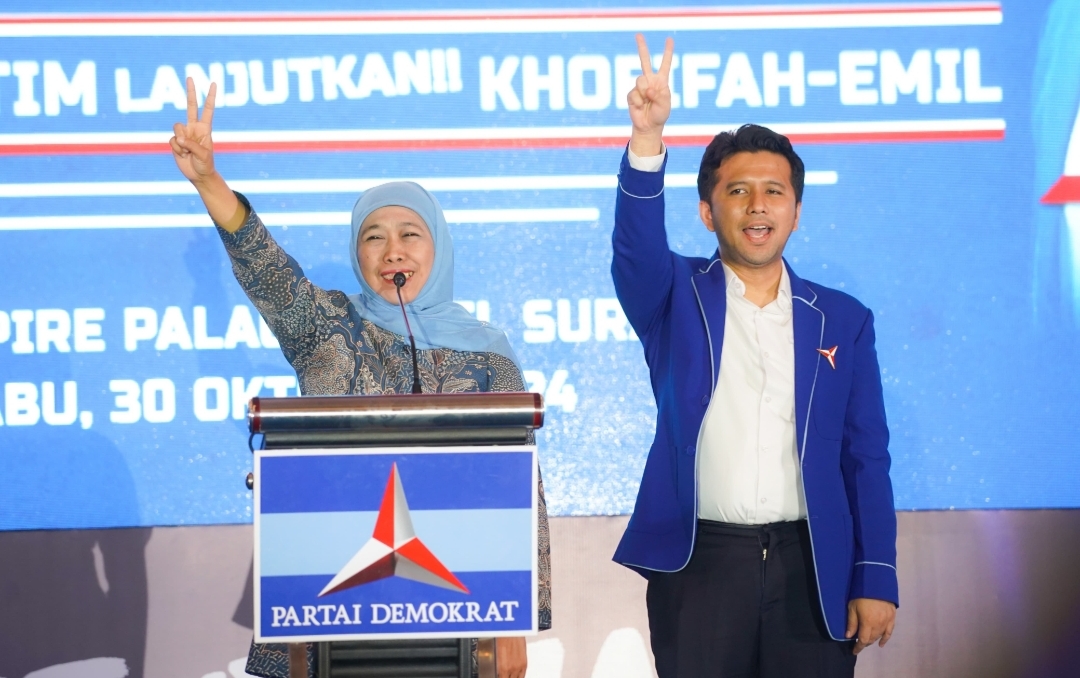 Didepan Peserta Rakerda Demokrat,  Khofifah : Tiap TPS Wajib Ada Saksi
