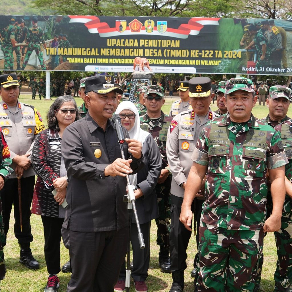 TMMD ke-122 Resmi Ditutup, Desa Pagung Kini Miliki Jalan Tembus Antar Desa