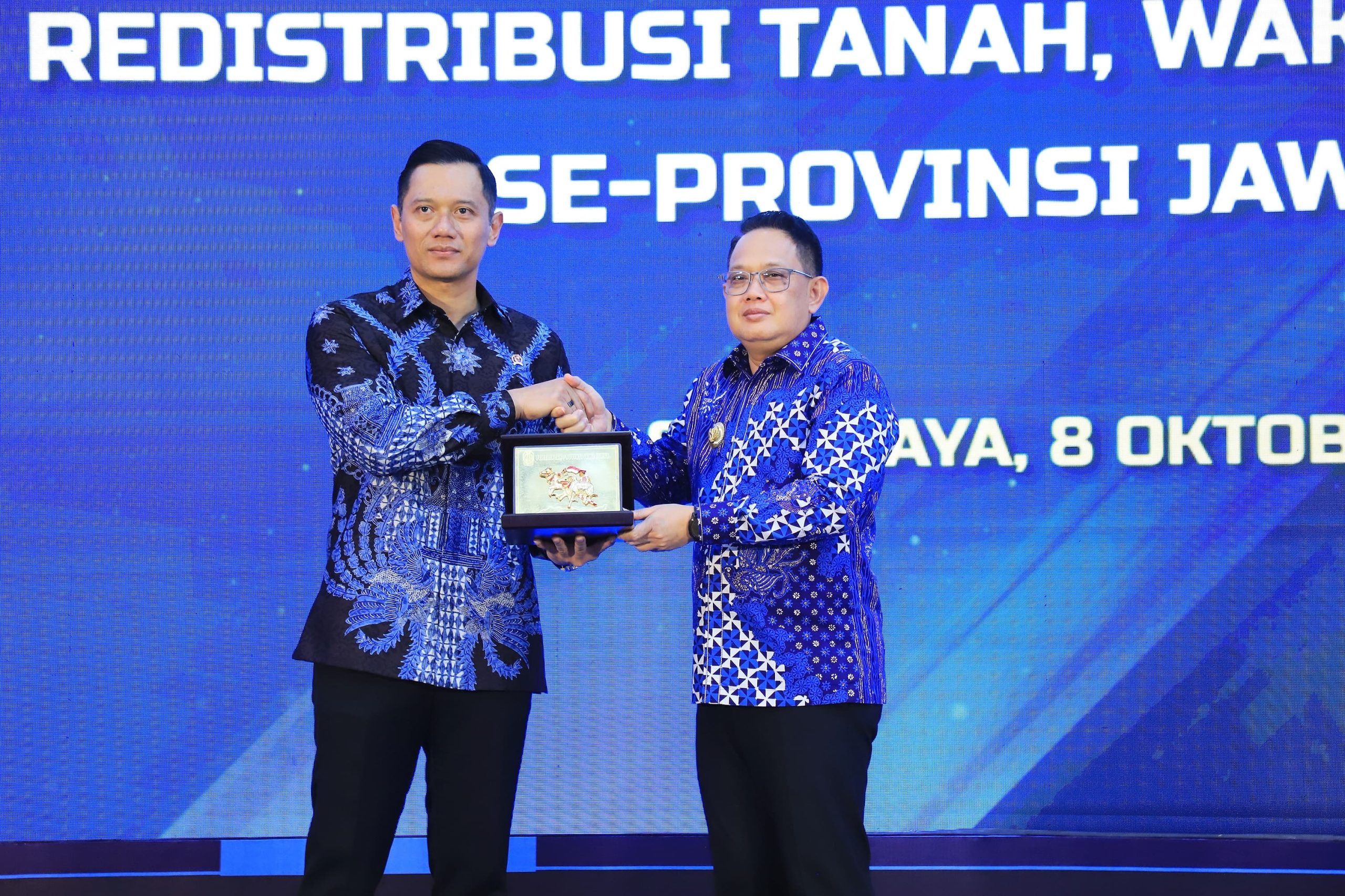 Pj. Gubernur Adhy Karyono : Program PTSL Jatim Capai 100 Persen
