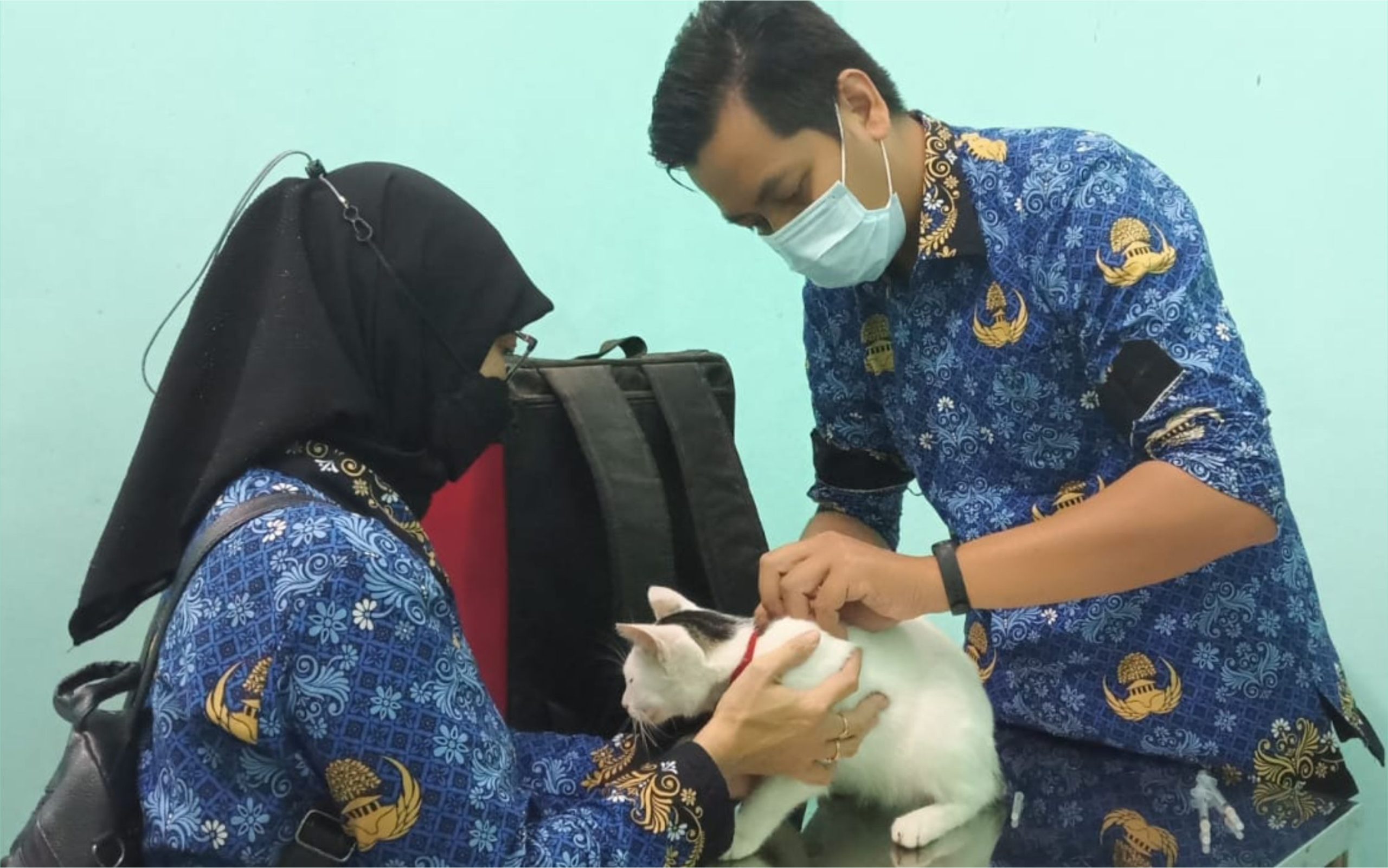 Peringati Hari Rabies : Puskeswan Kota Mojokerto Gelar Vaksinasi Rabies Gratis